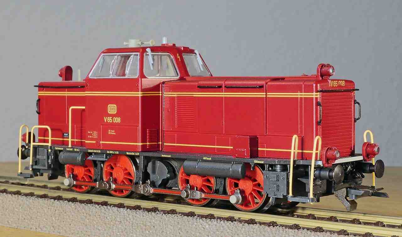 locomotive diesel, modèle, échelle h0